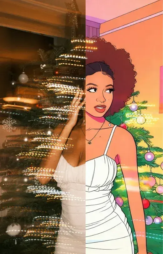 AI色塗り人気作品の一覧