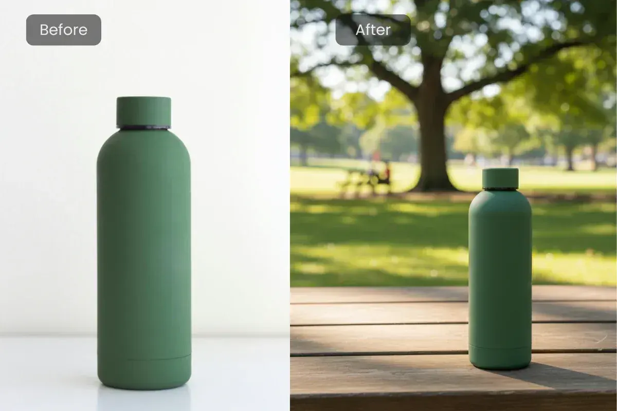 change background color of photo